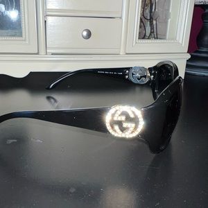 Authentic Gucci sunglasses with case. Lightly worn